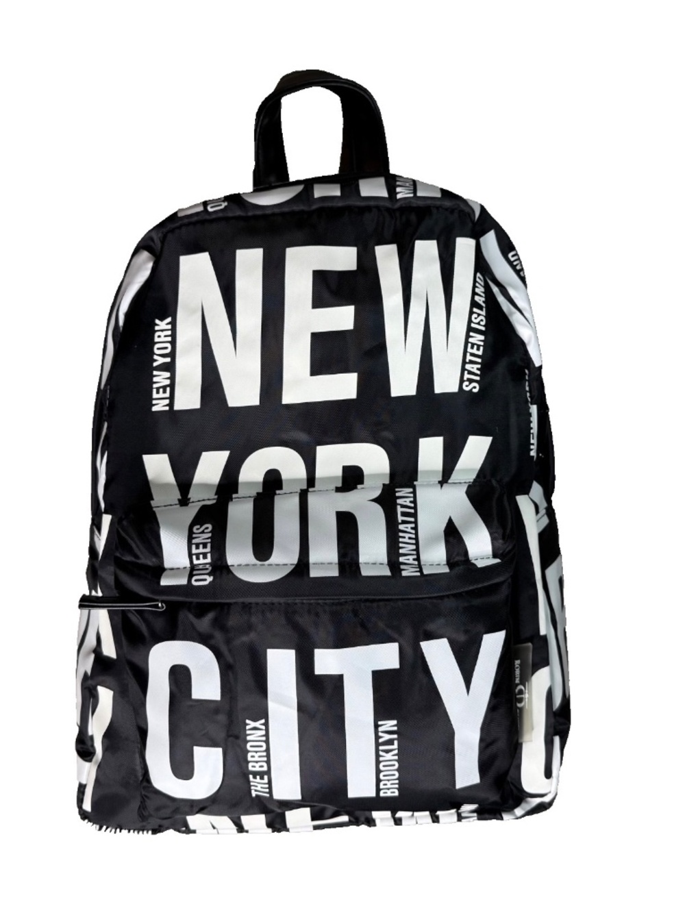 Robin Ruth NEW YORK CITY Backpack Black & White NWT